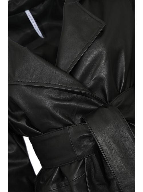 Giacca Yuko in pelle Liviana Conti | F6SX36Y69-0